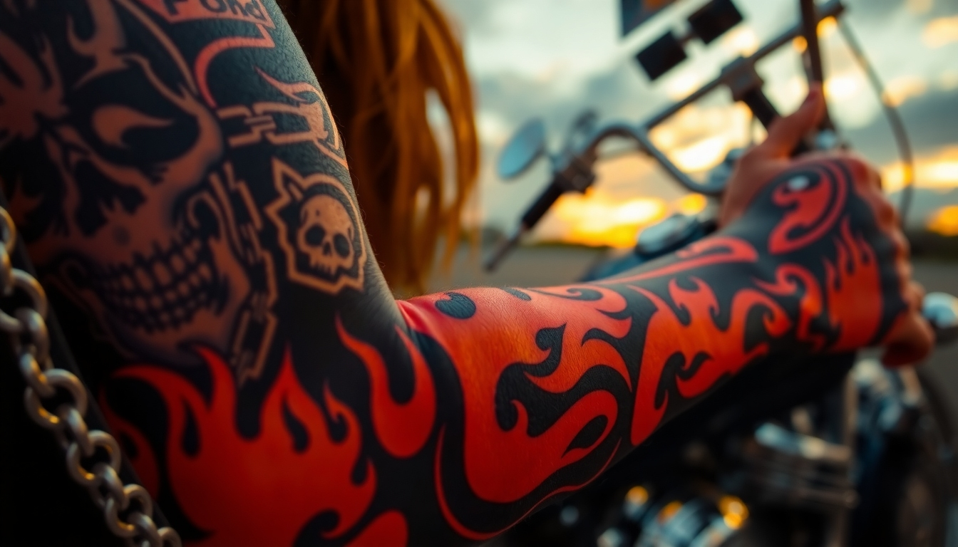 Tattooed Trails: The Symbolism Behind Popular Rider Ink 67 artistly design 71eeaefe 8ea0 4adc 84b6 fb28f34683c7